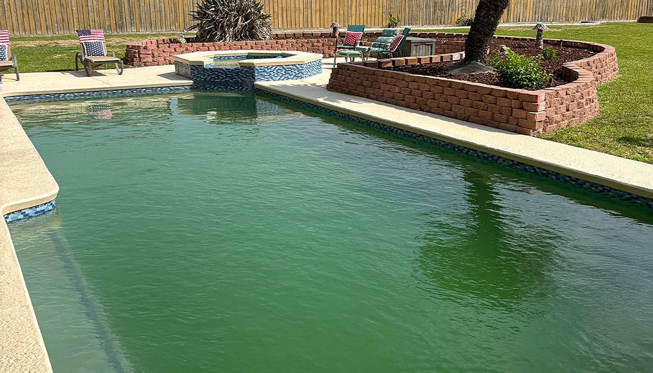 pool filter cleaning